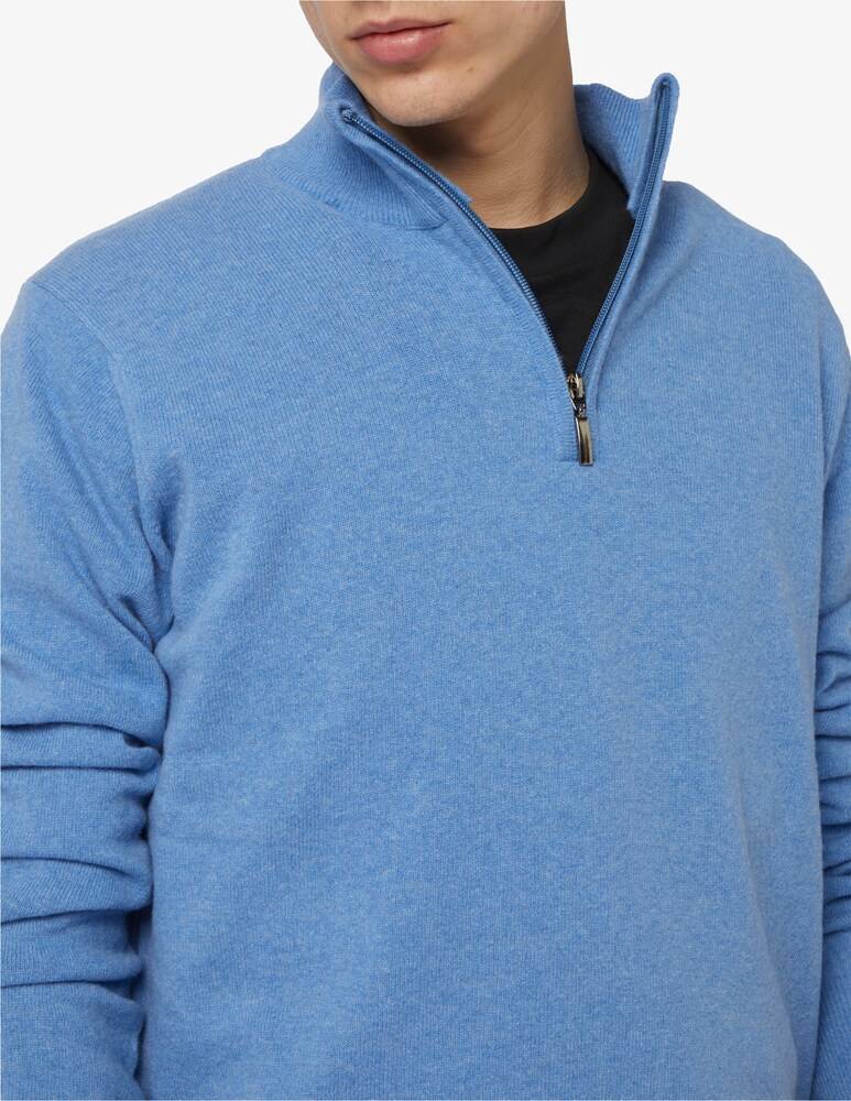 Rinascente Collection Maglia Mezza Zip In Lana F12