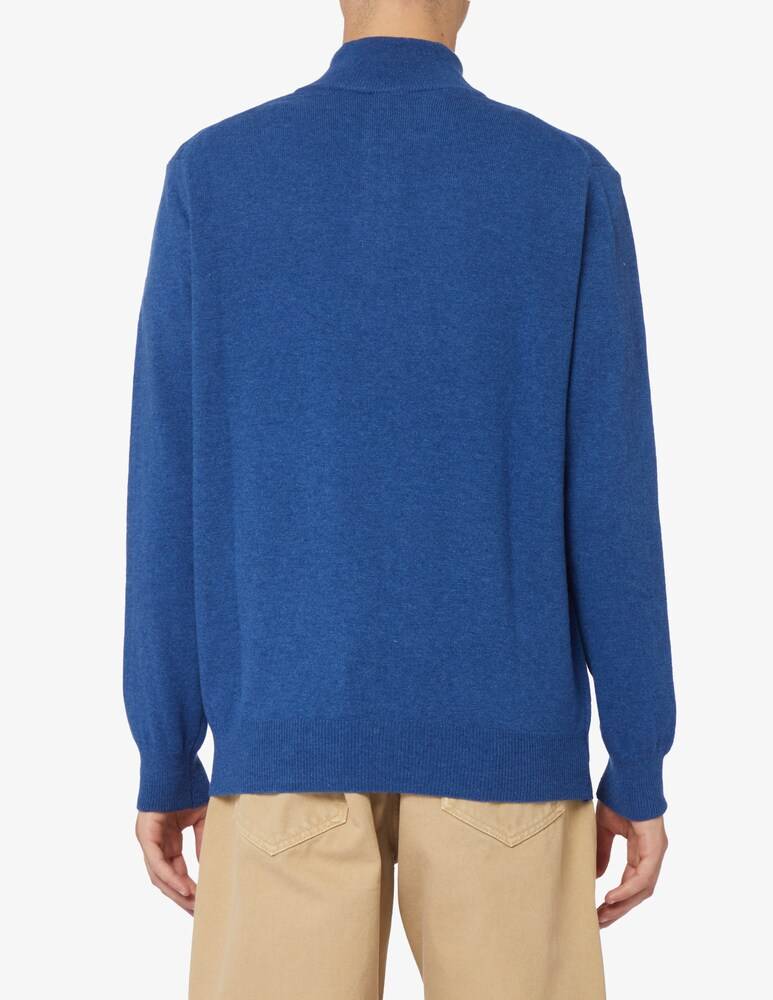 Rinascente Collection Maglia Mezza Zip In Lana F12