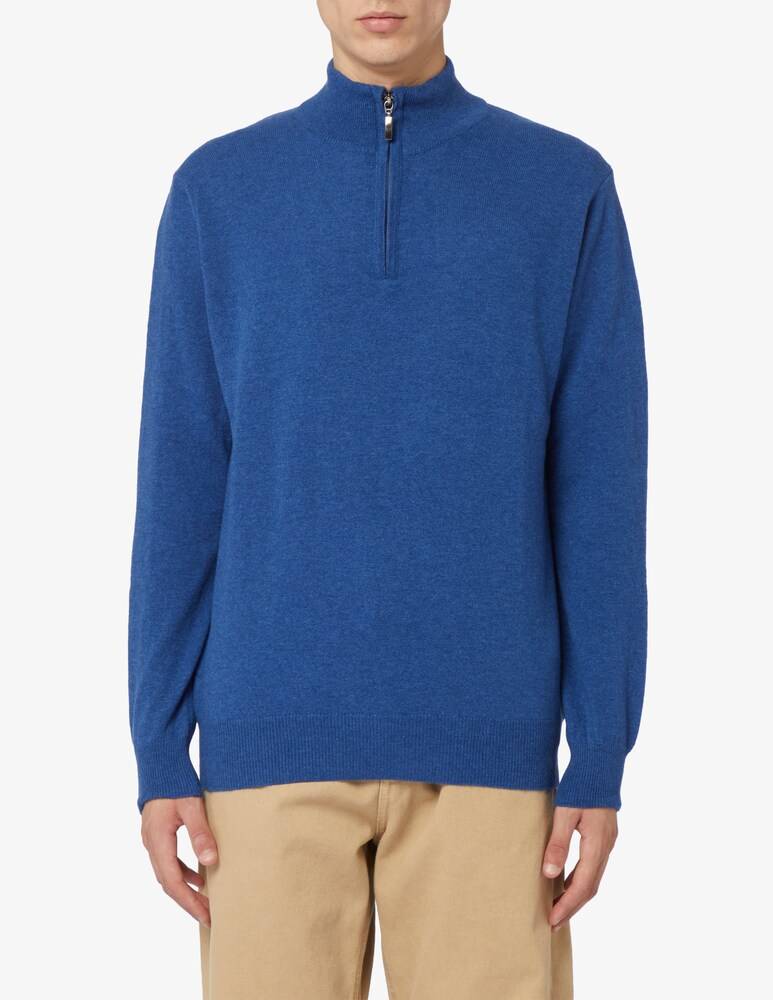Rinascente Collection Maglia mezza zip in lana f12