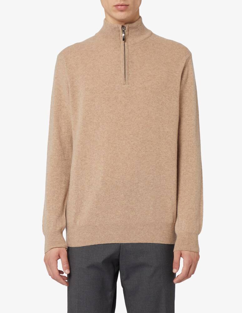 Rinascente Collection Maglia mezza zip in lana f12