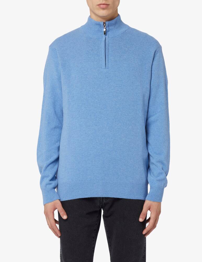 Rinascente Collection Maglia mezza zip in lana f12