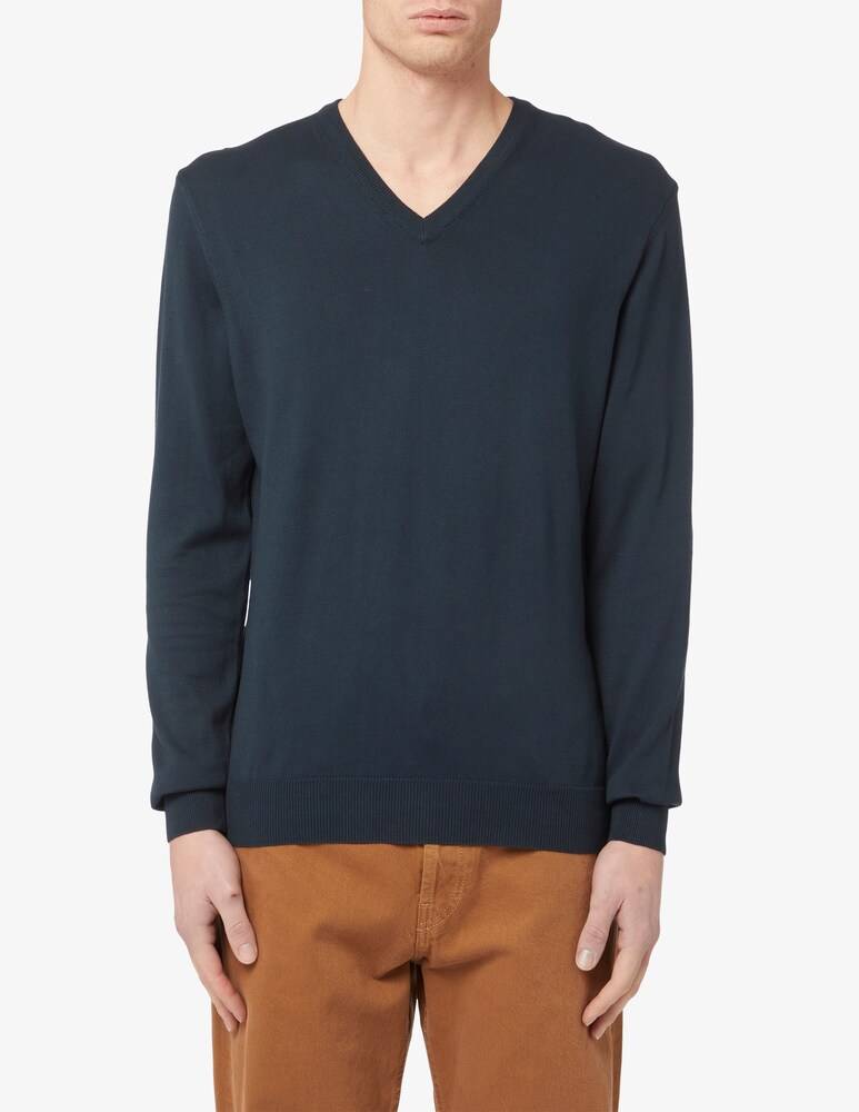 Rinascente Collection Maglia scollo v cotone f14