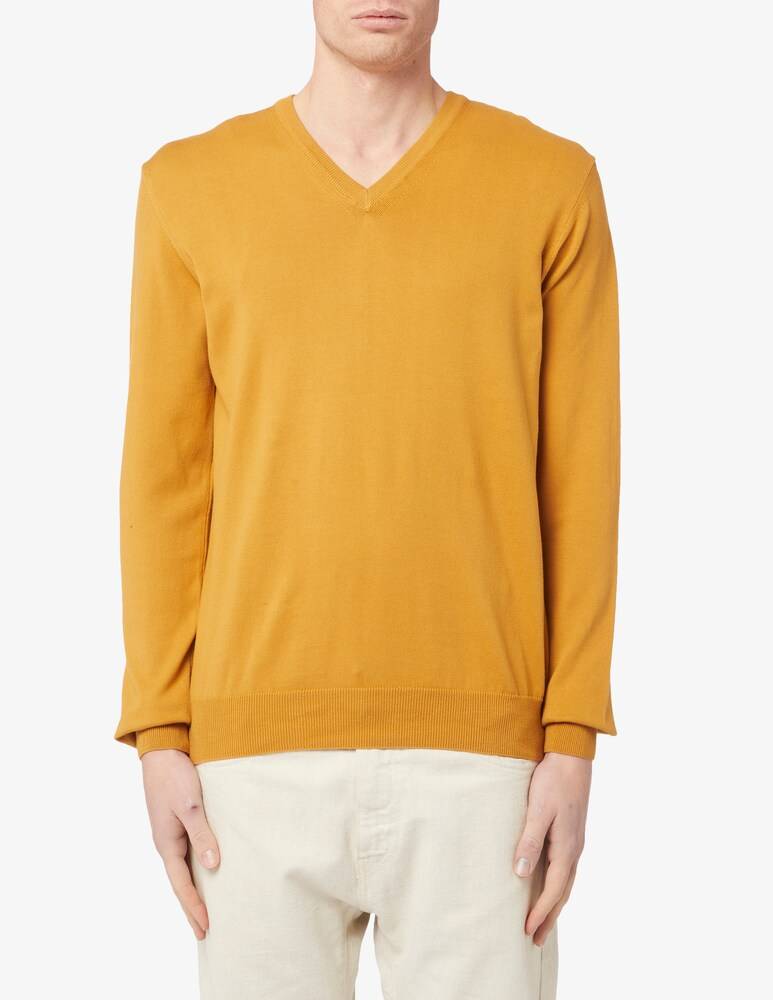 Rinascente Collection Maglia scollo v cotone f14