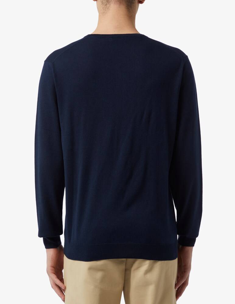 Rinascente Collection Maglia Scollo V Cotone Seta Cashmere F16