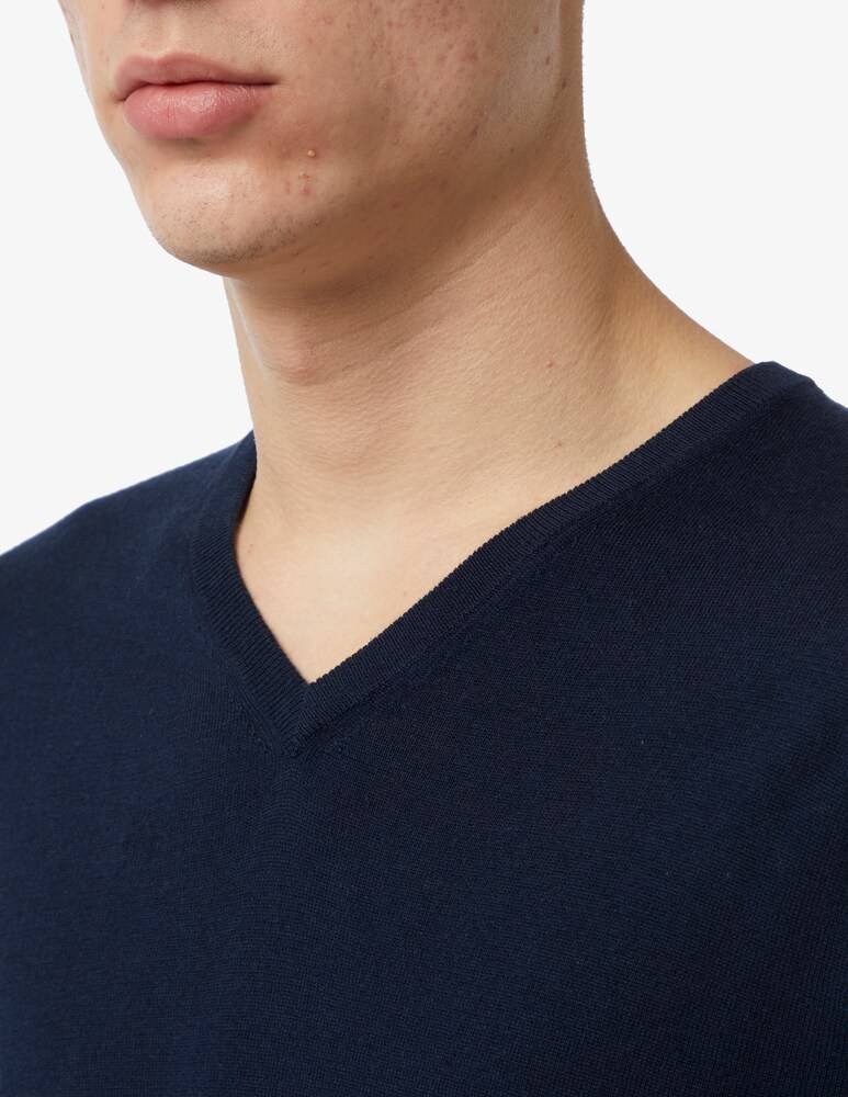 Rinascente Collection Maglia Scollo V Cotone Seta Cashmere F16