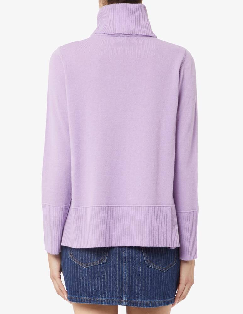 Rinascente Collection Maglione Collo Alto Con Spacco