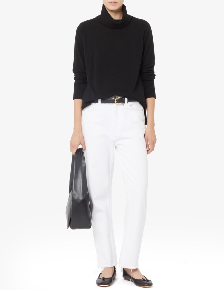 Rinascente Collection Maglione Collo Alto Con Spacco