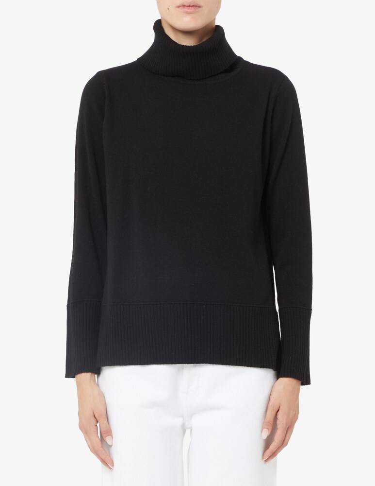 Rinascente Collection Maglione collo alto con spacco