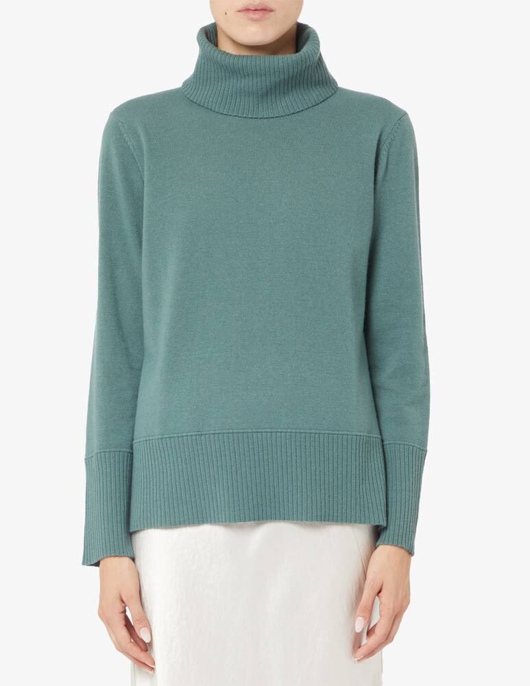 Rinascente Collection Maglione collo alto con spacco