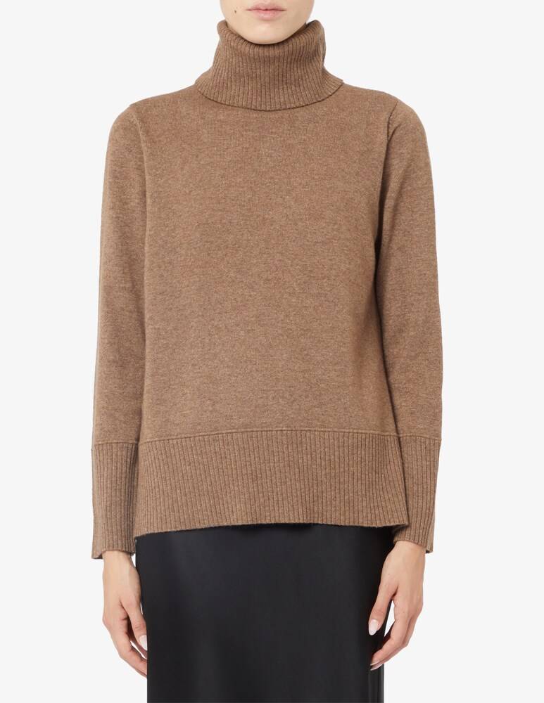 Rinascente Collection Maglione collo alto con spacco