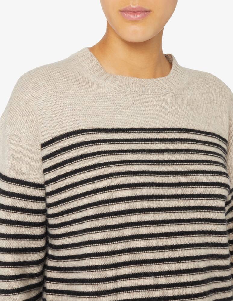 Rinascente Collection Maglione Girocollo A Riga Boxy