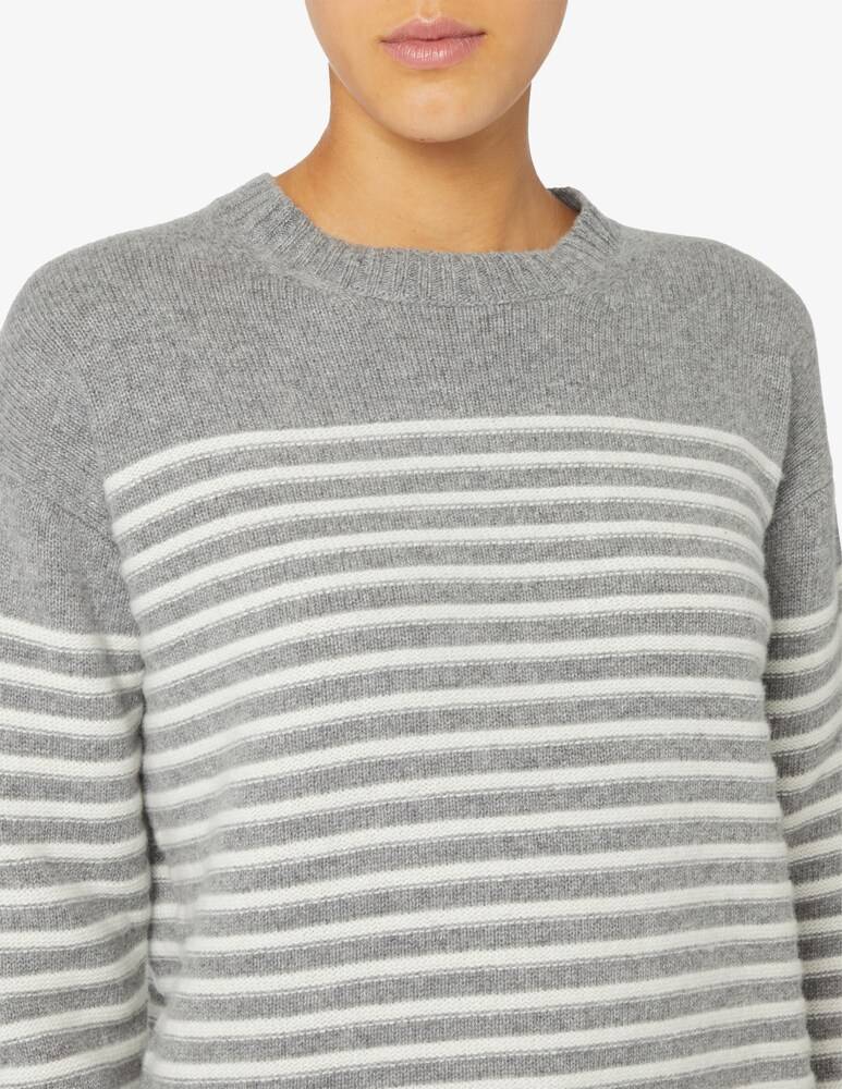 Rinascente Collection Maglione Girocollo A Riga Boxy