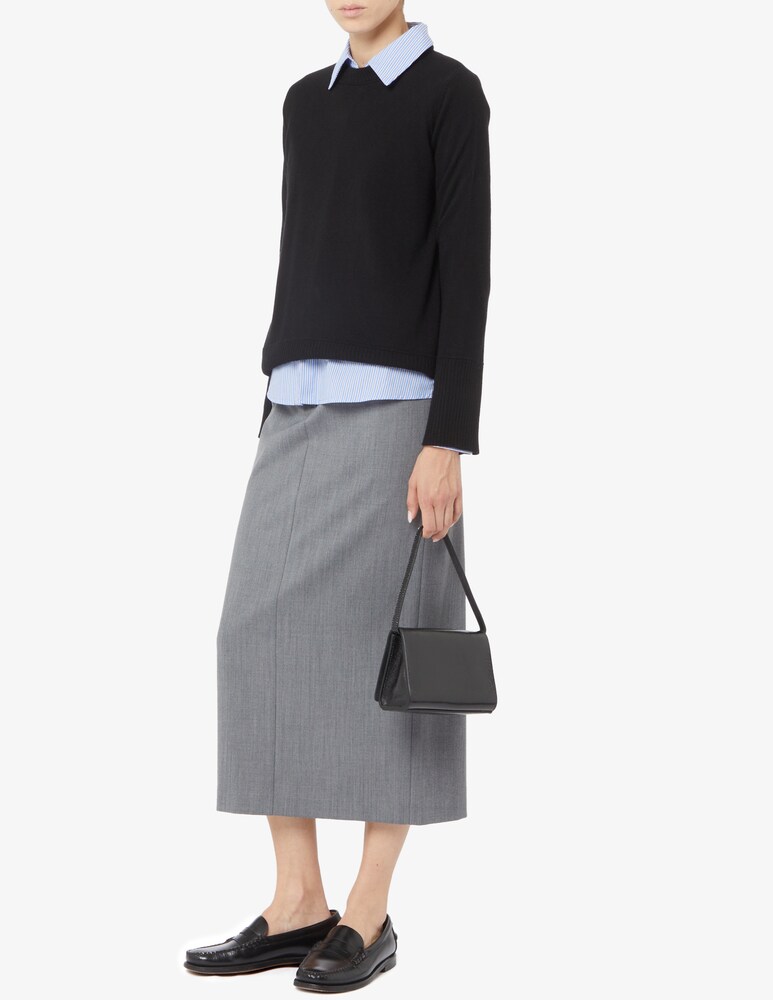 Rinascente Collection Maglione Girocollo Con Spacco