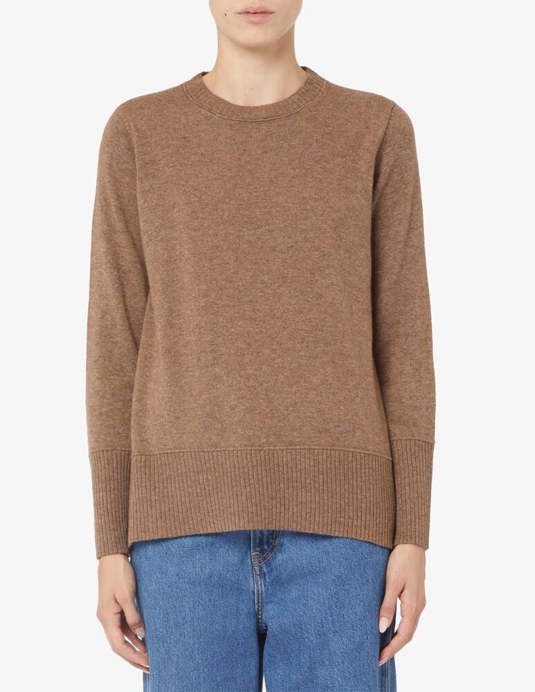 Rinascente Collection Maglione girocollo con spacco