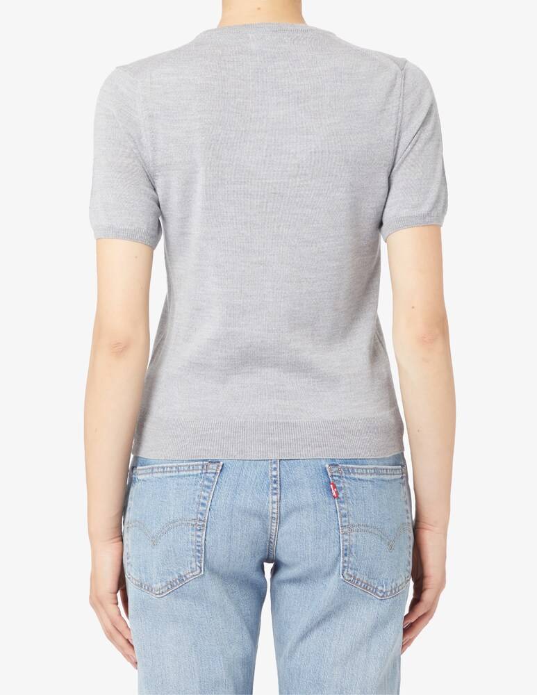 Rinascente Collection Maglione In Lana A Manica Corta