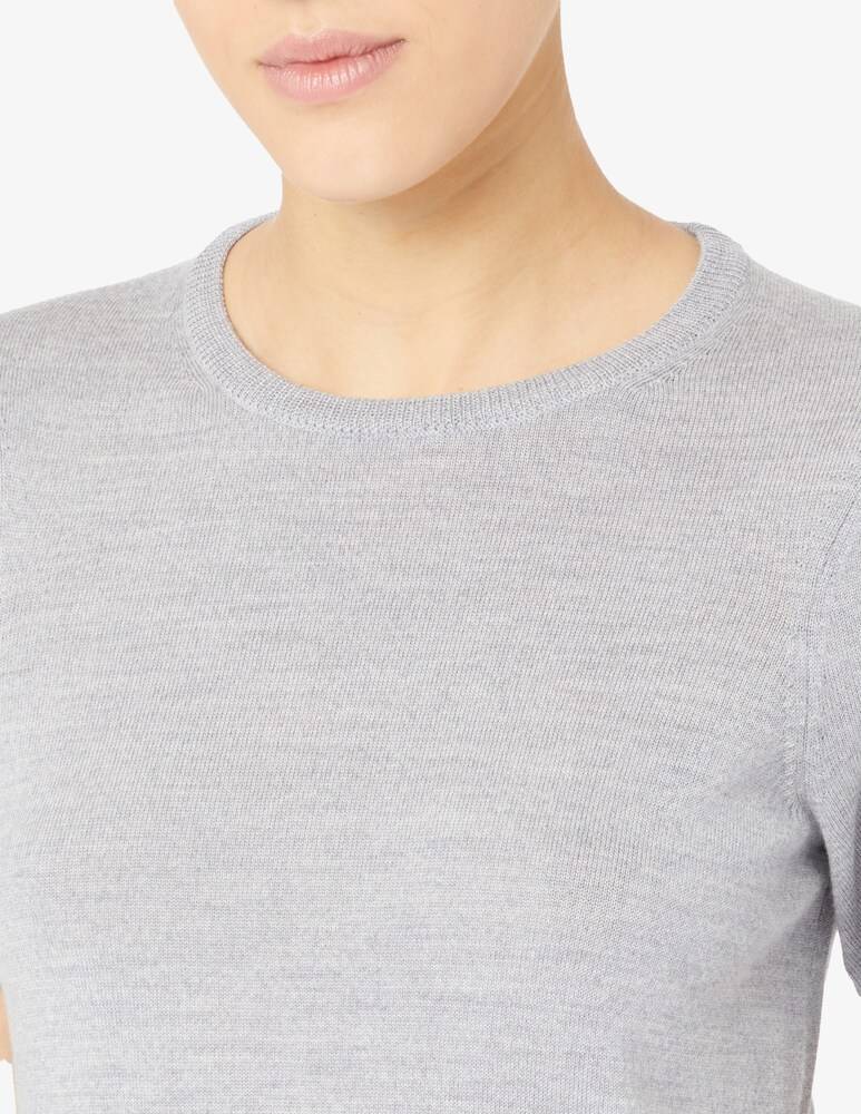 Rinascente Collection Maglione In Lana A Manica Corta