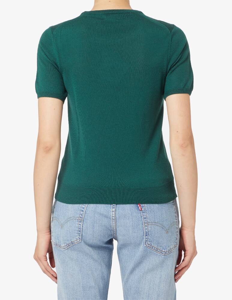 Rinascente Collection Maglione In Lana A Manica Corta