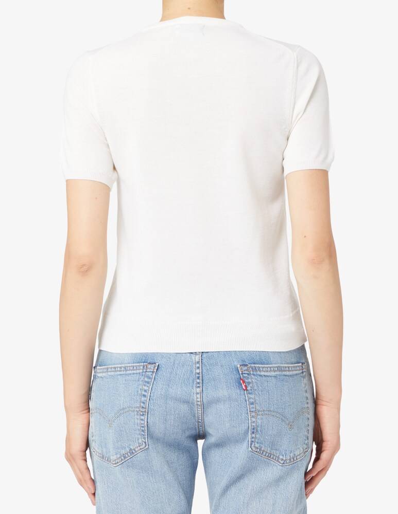 Rinascente Collection Maglione In Lana A Manica Corta