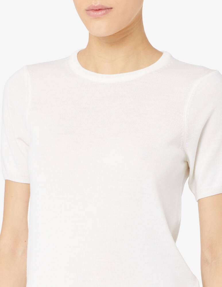 Rinascente Collection Maglione In Lana A Manica Corta