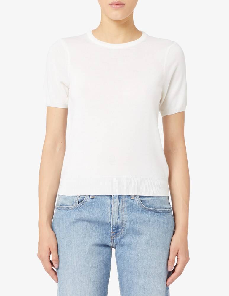 Rinascente Collection Maglione in lana a manica corta