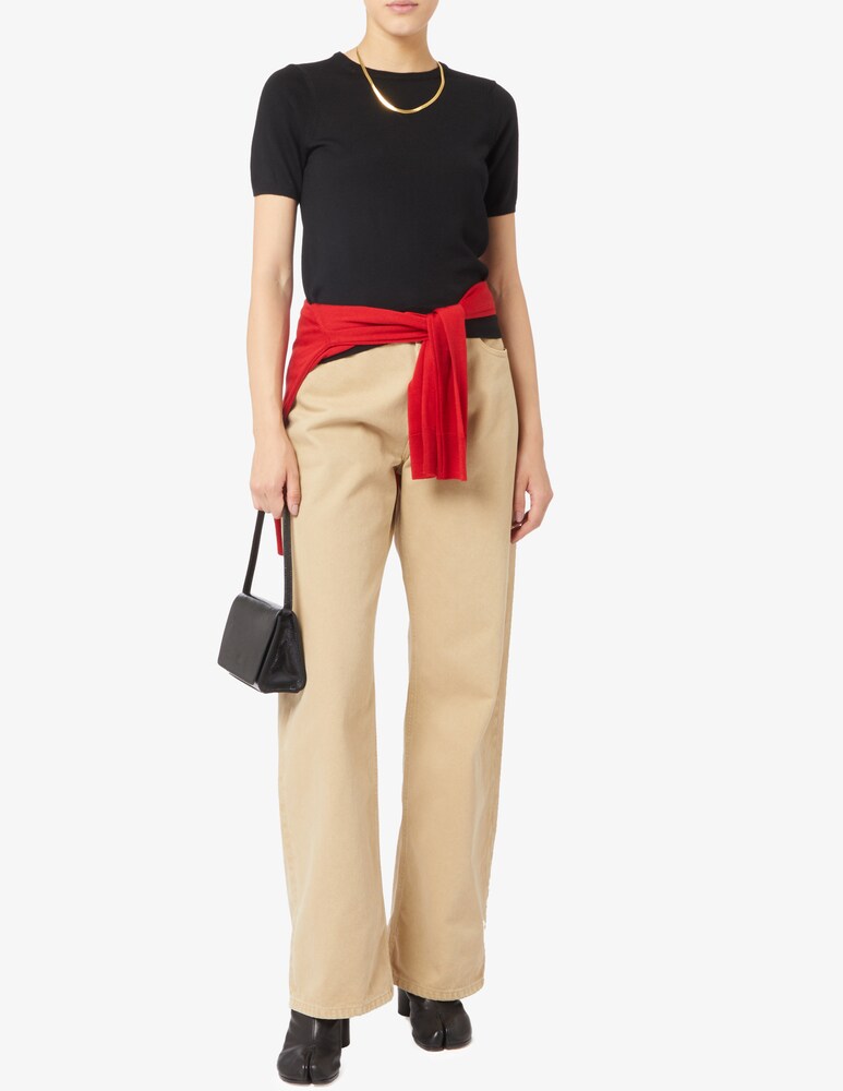 Rinascente Collection Maglione In Lana A Manica Corta