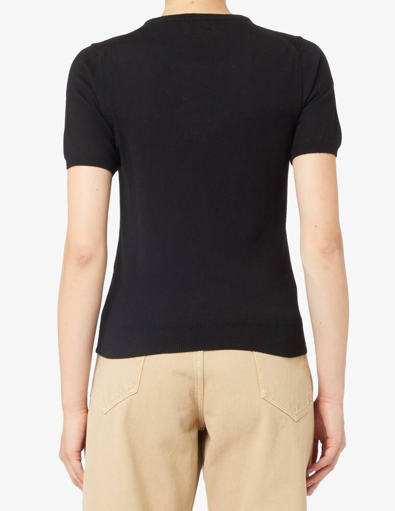 Rinascente Collection Maglione In Lana A Manica Corta