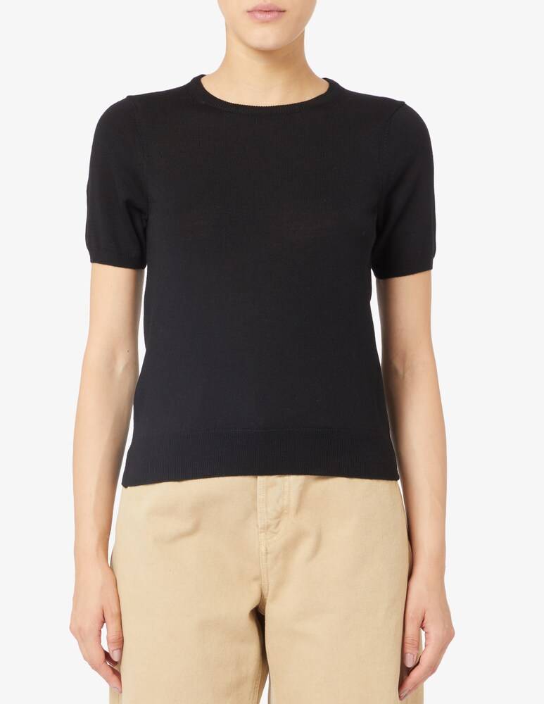 Rinascente Collection Maglione in lana a manica corta