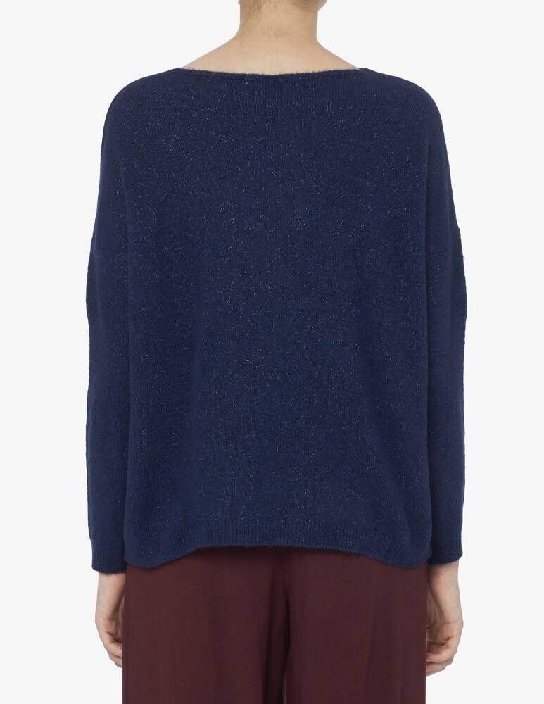 Rinascente Collection Maglione Scollo A Barca Manica Lunga