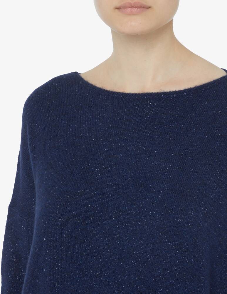 Rinascente Collection Maglione Scollo A Barca Manica Lunga