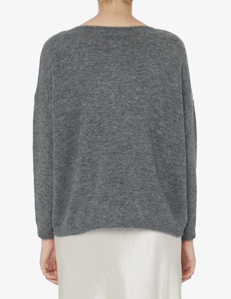Rinascente Collection Maglione Scollo A Barca Manica Lunga
