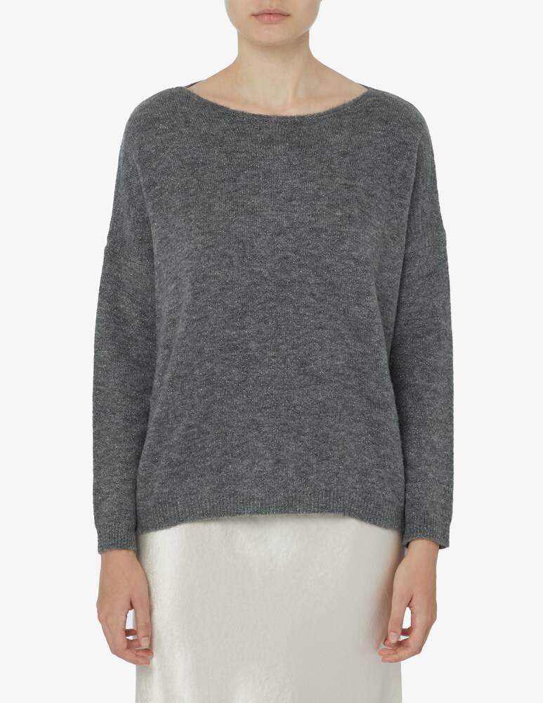 Rinascente Collection Maglione scollo a barca manica lunga