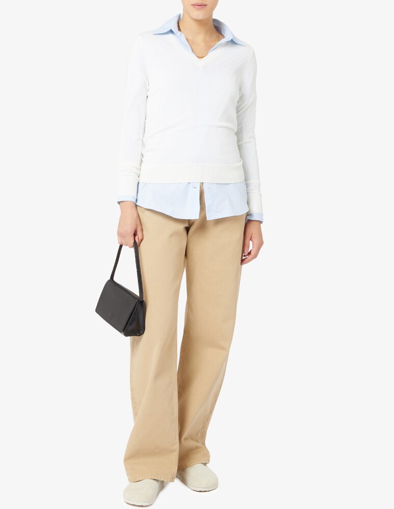 Rinascente Collection Maglione Scollo A V In Lana