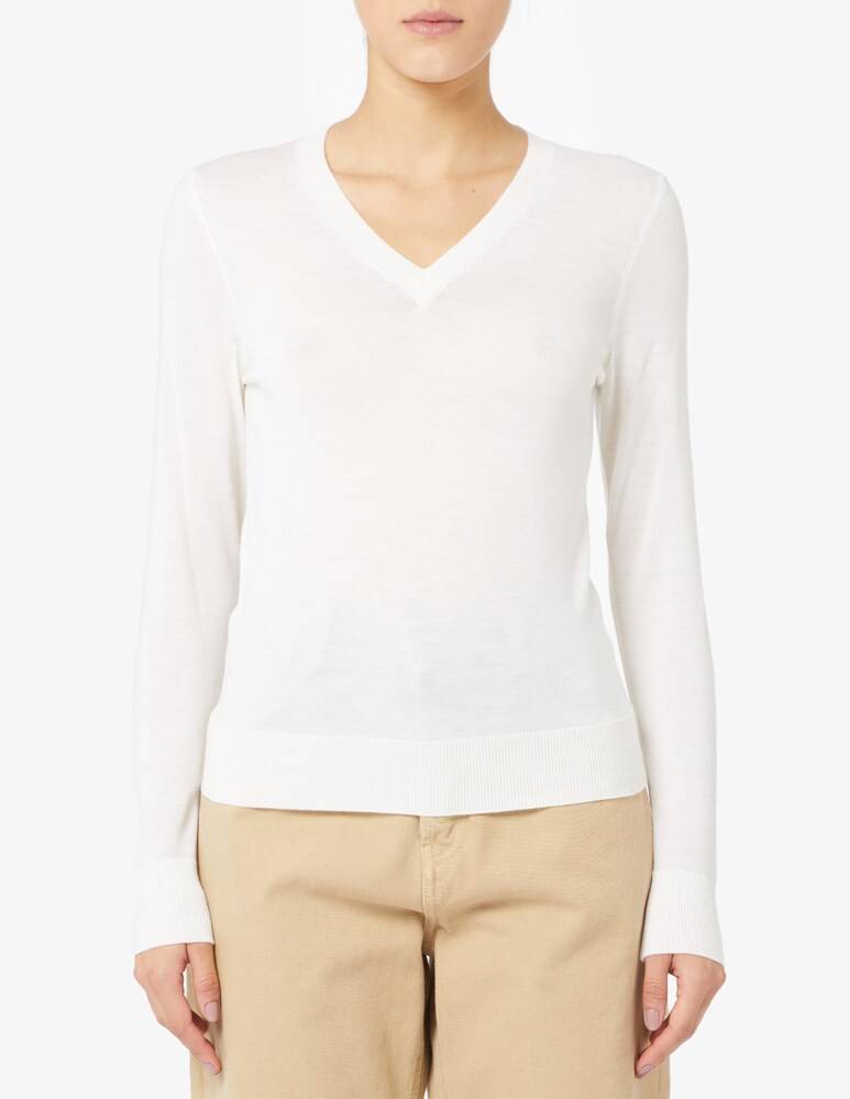 Rinascente Collection Maglione scollo a v in lana