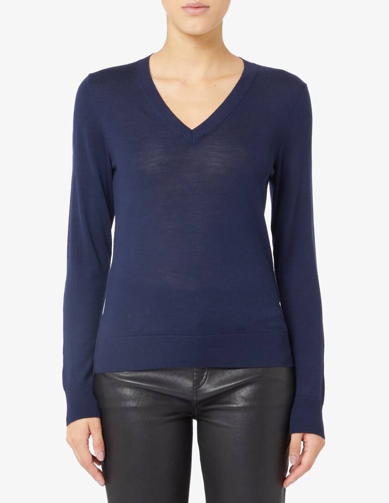Rinascente Collection Maglione scollo a v in lana