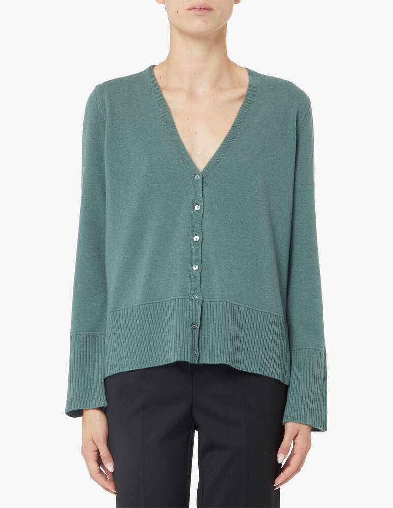 Rinascente Collection Maglione scollo a v spacco