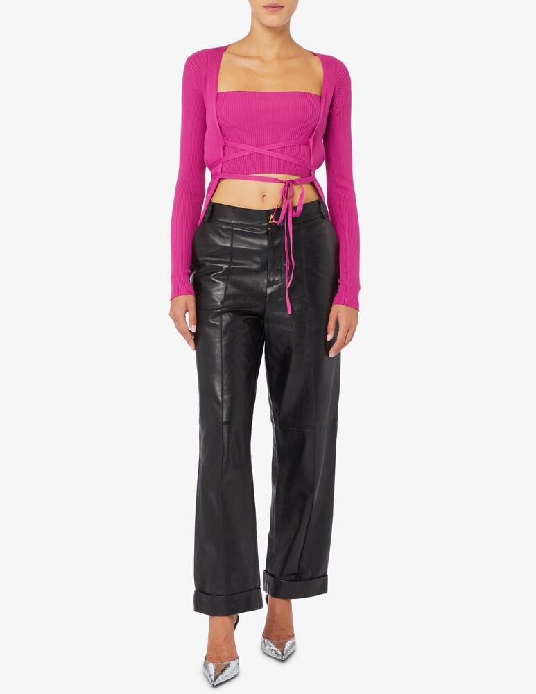 Rinascente Collection Pink Label Top Fascia Costina