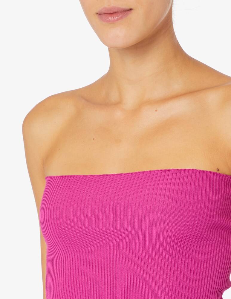 Rinascente Collection Pink Label Top Fascia Costina