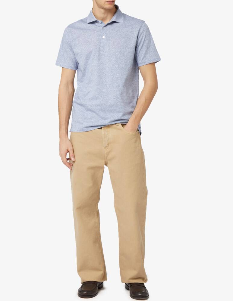 Rinascente Collection Polo Cotone E Lino