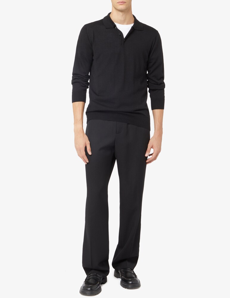 Rinascente Collection Polo In Lana Seta E Cashmere F16