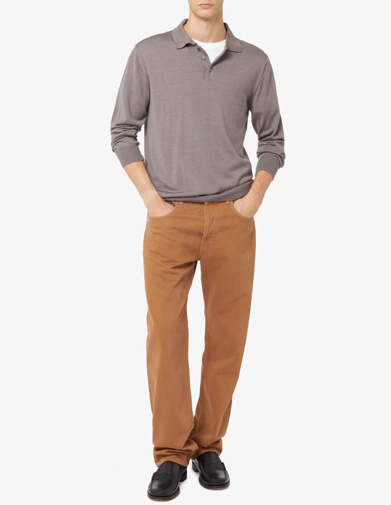 Rinascente Collection Polo In Lana Seta E Cashmere F16