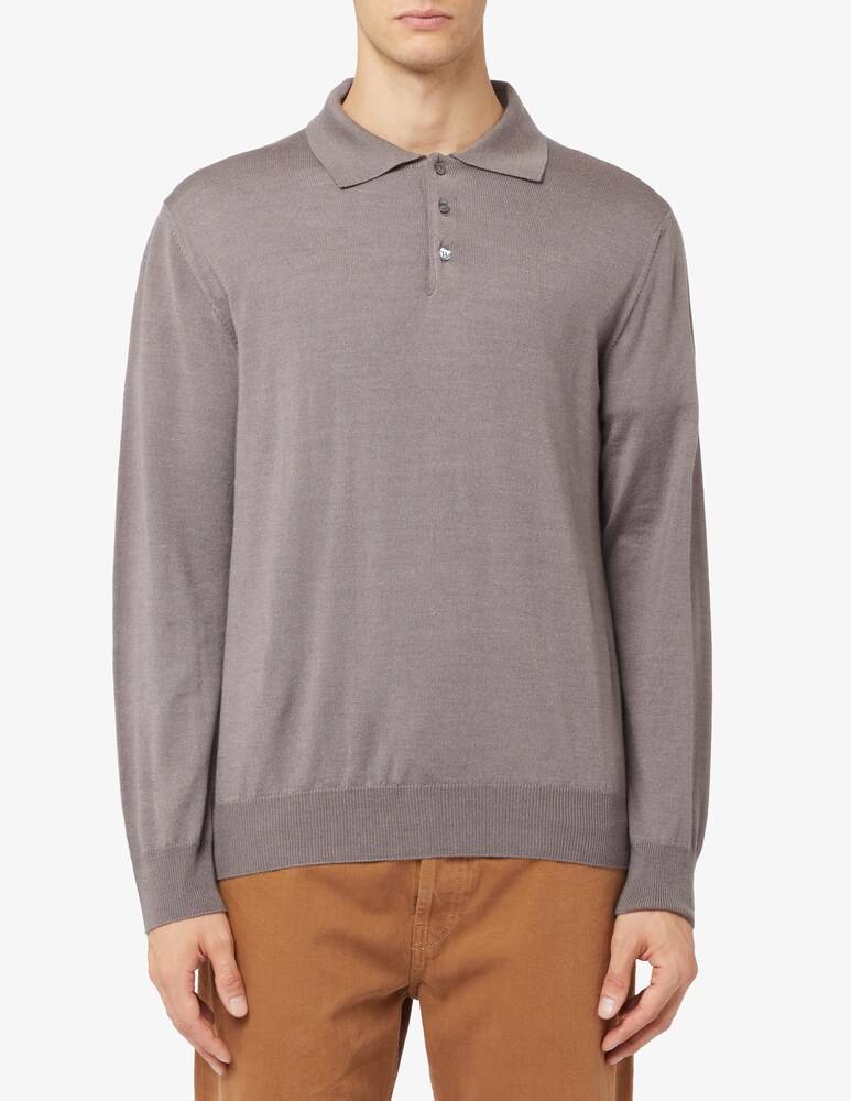 Rinascente Collection Polo in lana seta e cashmere f16