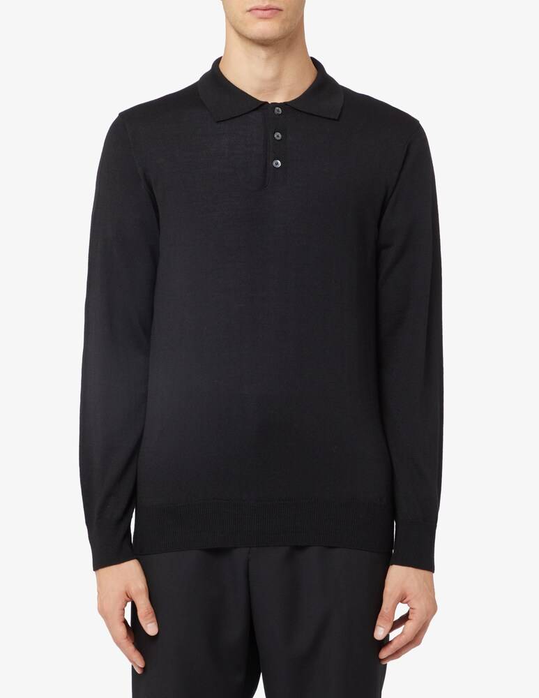 Rinascente Collection Polo in lana seta e cashmere f16