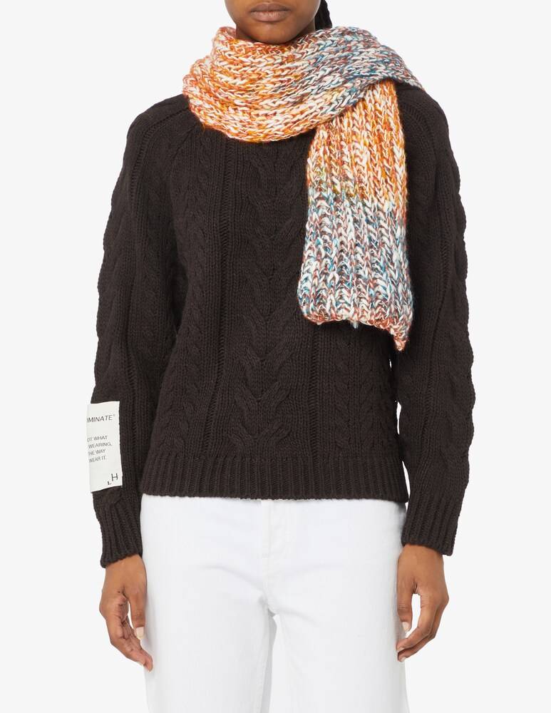 Rinascente Collection Sciarpa Frangia Fiamma