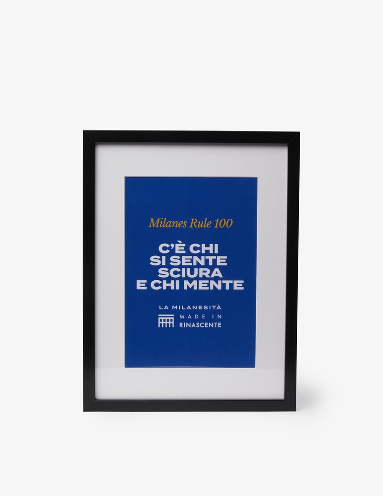 Rinascente Poster C'è Chi Si Sente Sciura E Chi Mente