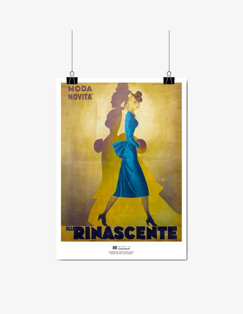 Rinascente Poster Con Grafica Rinascente Heritage Dudovich 11