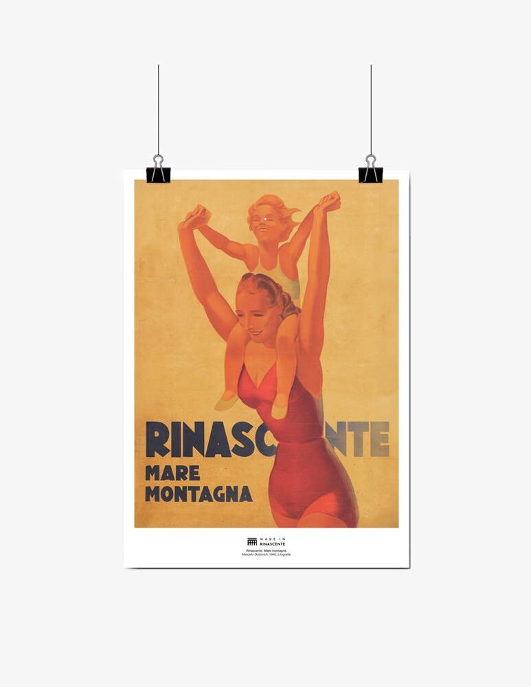 Rinascente Poster Con Grafica Rinascente Heritage Dudovich 08