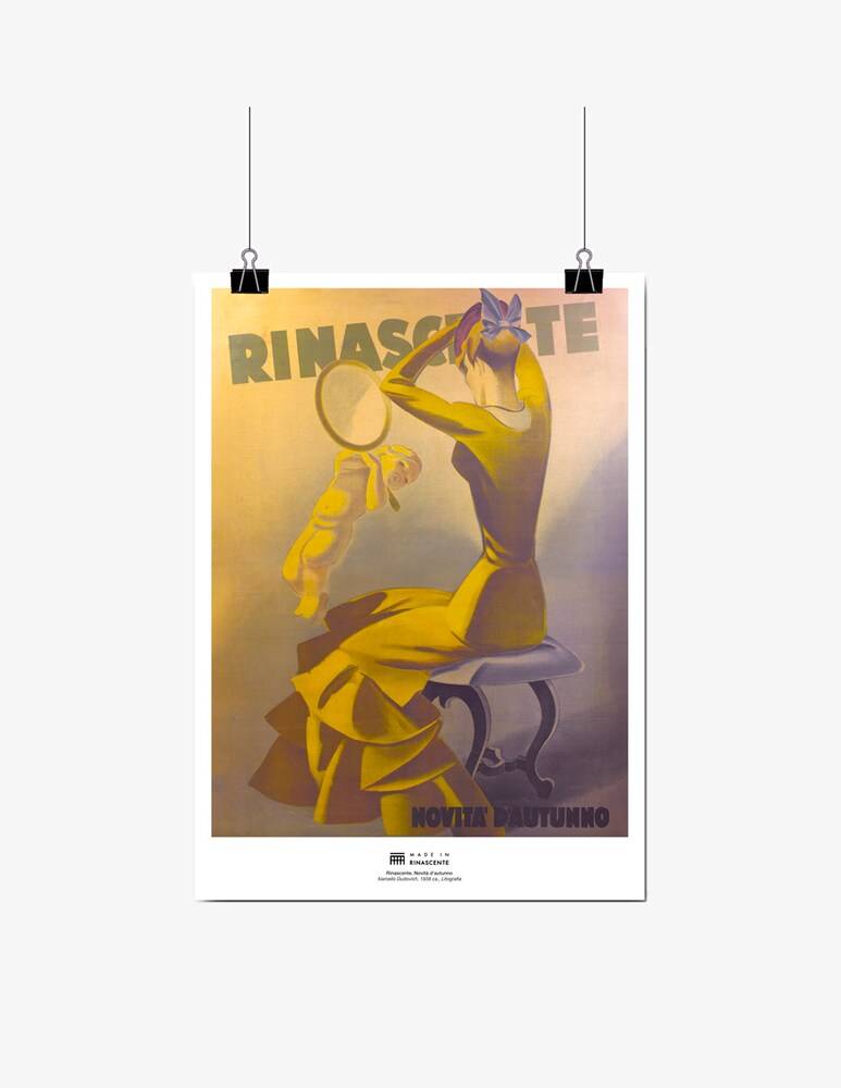 Rinascente Poster Con Grafica Rinascente Heritage Dudovich 07