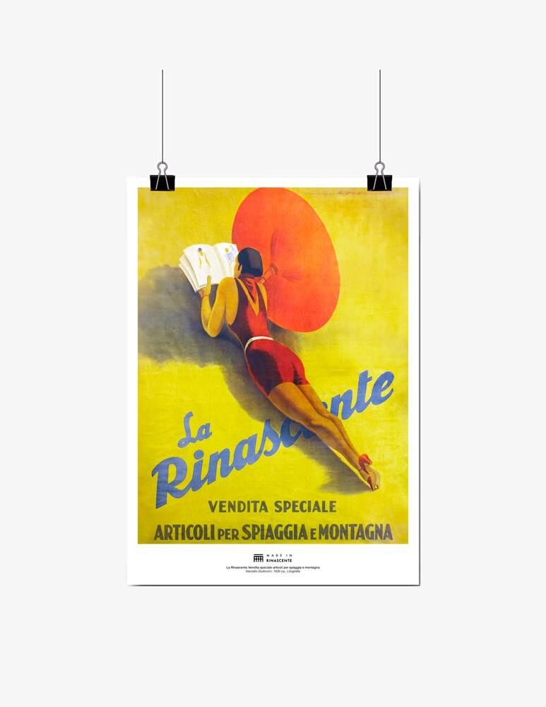 Rinascente Poster Con Grafica Rinascente Heritage Dudovich 06