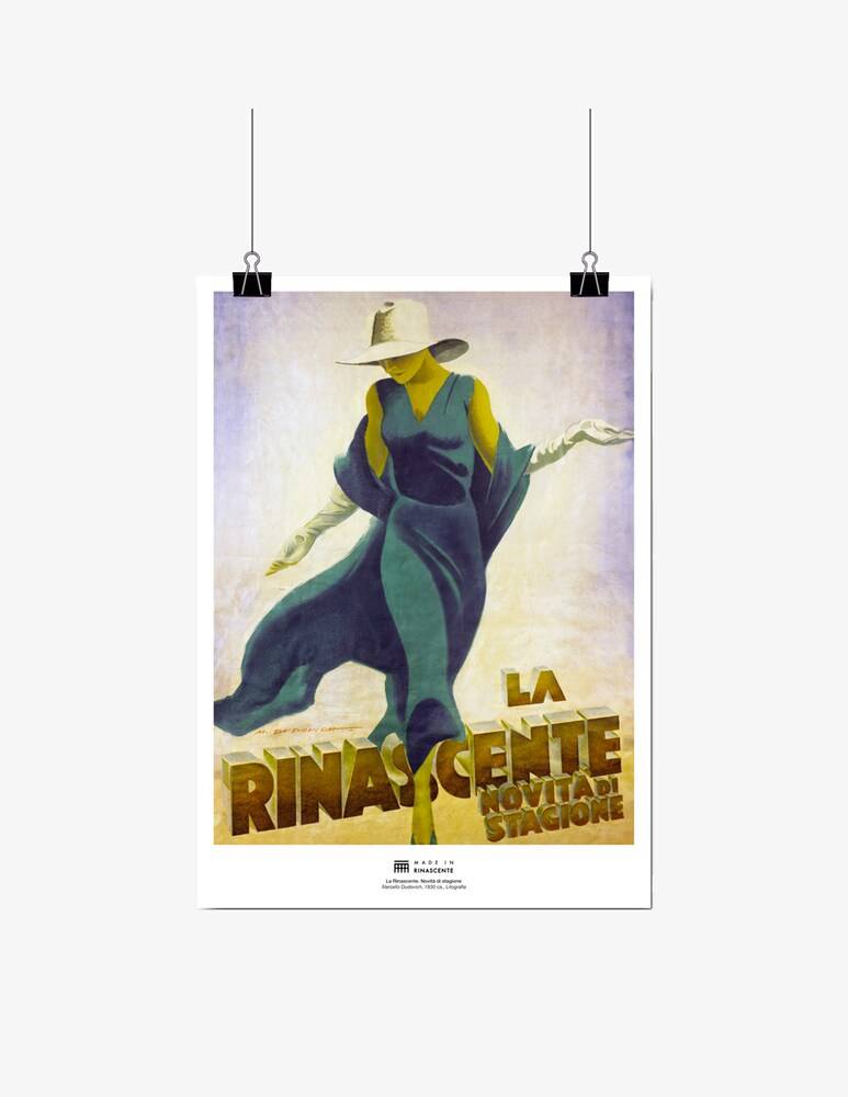 Rinascente Poster Con Grafica Rinascente Heritage Dudovich 05