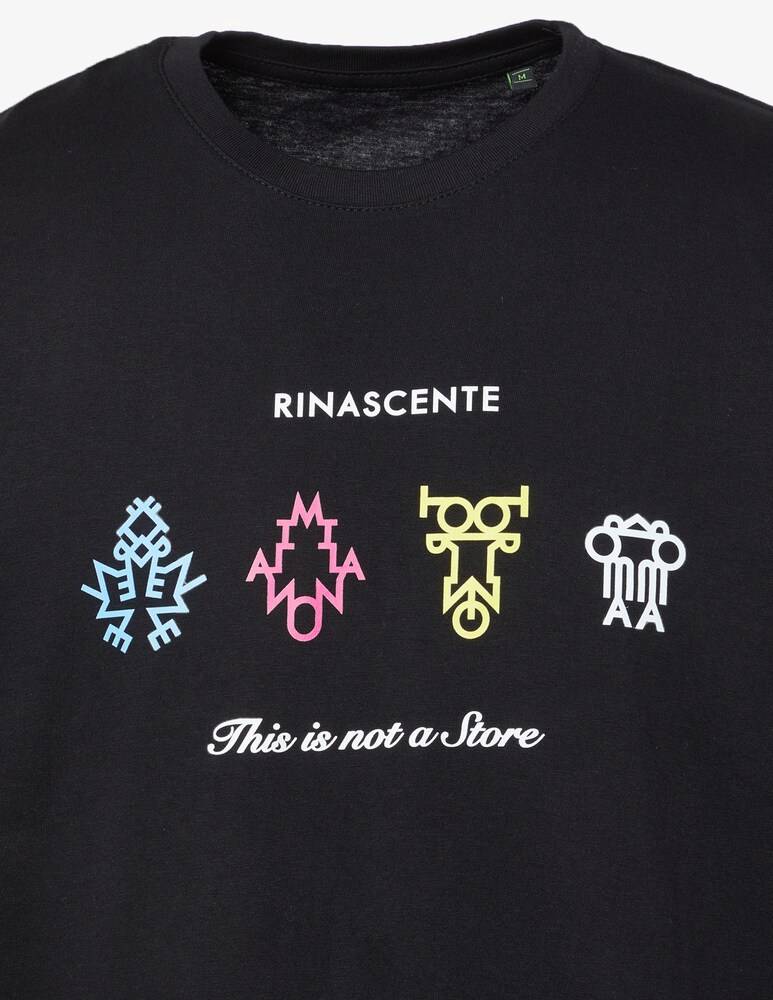 Rinascente Tshirt Con Loghi Colorati Grandi